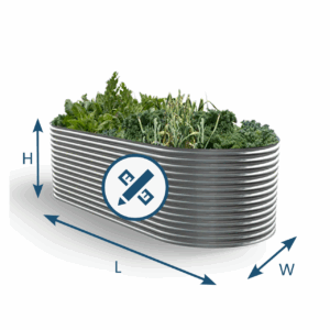 SLIMLINE RAISED GARDEN BED